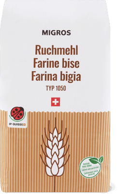 A pack of M-Classic IP-SUISSE ruch flour from Migros.